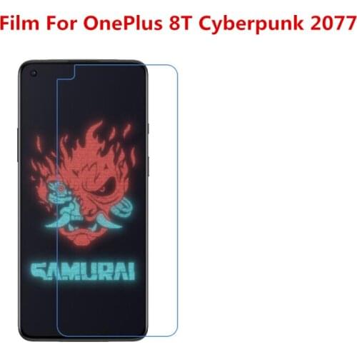 1/2/5/10 Pcs Ultra Thin Clear HD LCD Screen Protector Film With Cleaning Cloth Film For OnePlus 8T Cyberpunk 2077