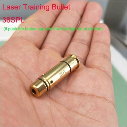 38SPL laser ammo laser bullet laser trainer pistol laser cartridge for dry fire training