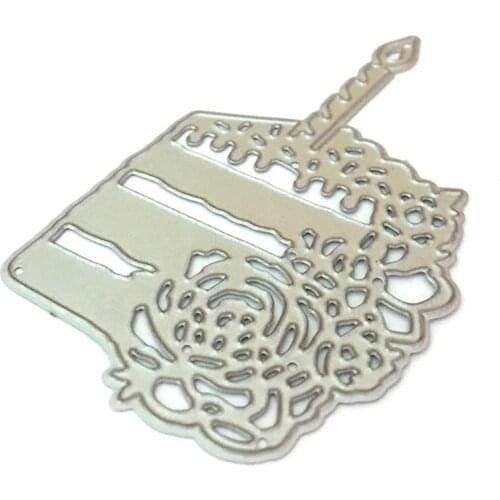 Flower Cake Metal Cutting Dies Stencil DIY Scrapbooking Album Paper Card Template Mold Embossing Craft Decoration