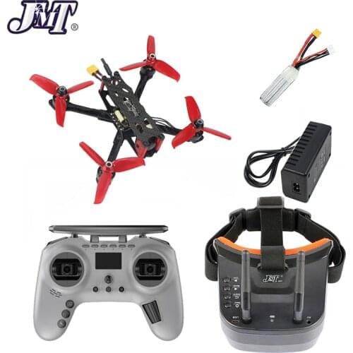 DIY BNF RTF 145mm RC FPV Racing Drone Quadcopter F405 OSD 2-3S 1306 3100KV Motor 2.4G T-Lite TX 1200TVL HD Camera Goggles