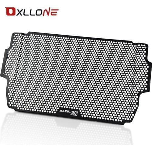 For Ducati Multistrada 1200 Enduro Pro Radiator Guard 2017-2018 Motorcycle Accessories Aluminium Radiator Grille Guard Cover
