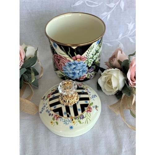 Ezem 3095 Bg 12 cm Enamel Jar