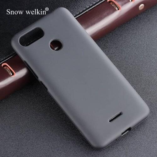 Snow Welkin Gel TPU Slim Soft Anti Skiding Silicone Case Back Cover For Xiaomi Redmi 6 5.45 inch Rubber Bag Coque Fundas