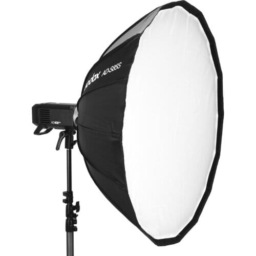 Godox AD-S65S AD-S65W 65CM AD-S85S AD-S85W 85cm Silver Deep Parabolic Softbox + Honeycomb Grid Godox Mount Softbox for AD400PRO