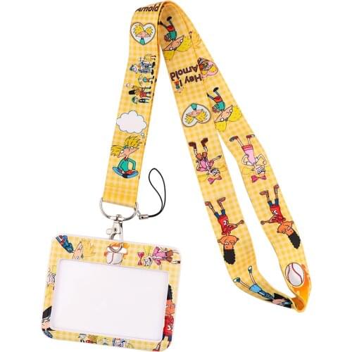 JF723 Cartoon Funny Neck Strap Mobile Phone Keys ID Card Holder Lanyard For Keys DIY Hanging Rope Lanyards