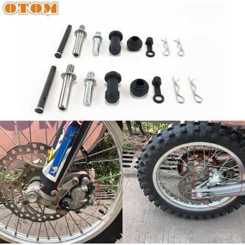 OTOM Motorcycle Brake Caliper Repair Kit Pit Dirt Bike Front Rear Brake Hydraulic Caliper Rebuild Parts For KTM EXC HUSQVARNA TE