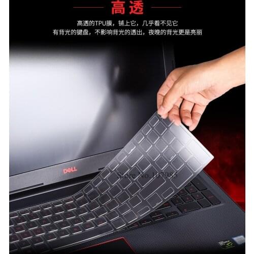 TPU Keyboard Skin Cover For Dell G3 15/17 G5 15 G7 15 Series 15.6" G3 G3579 G5 G5587 / 17.3" Dell G3 17 G3779 Gaming Laptop