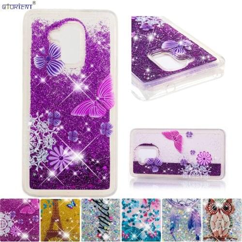 Cute Glitter Cover for Huawei Honor 5C 5 C 7 Lite GT3 Bling Liquid Quicksand Soft Back Case NEM-L51 NEM-L21 NMO-L31 Bumper Funda