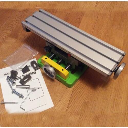 MINI BG6350 Multifunction Drill Vise Fixture Working Table Mini Precision Milling Machine Worktable
