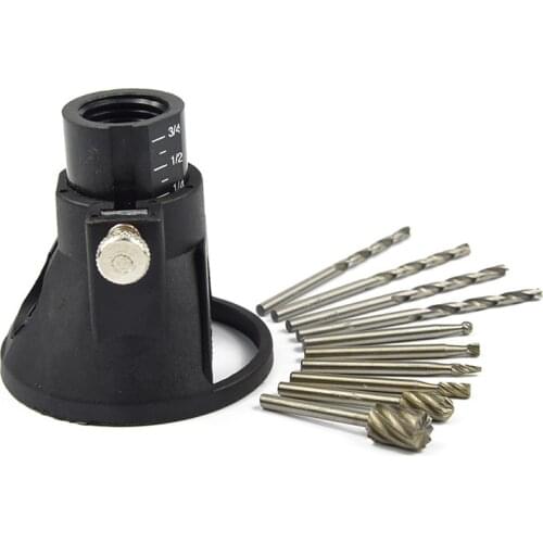 HSS Wood Milling Cutter Set Tungfull Accessories For Rotary Tools Special Seat Dedicated Locator Horn Fixed Base