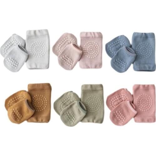 2021 Summer New Childrens Knee Pads Baby Floor Socks Suit Toddler Socks Baby Antiskid Crawling Movement Protection