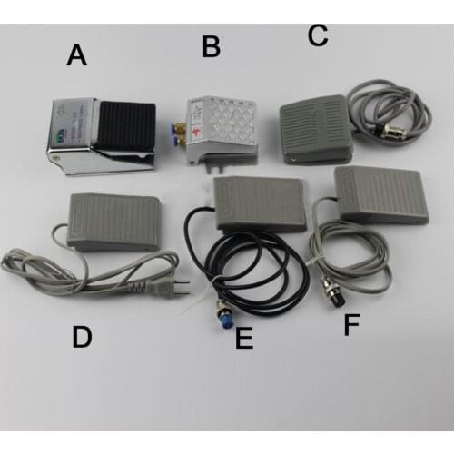 Foot Control Switch Pedal for Graver Max Compressor Sparkle Welder Strong 204 Polishing Machine Wax Injector