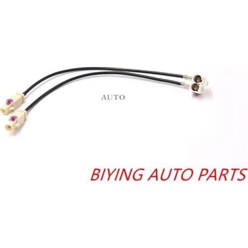 FAKRA Antenna Diversity For VW Radio RCD510 RNS510 RNS 510(MFD3) RCD510 RCD310 Radio Antenna Adapter 2 to 2 Conversion Cable