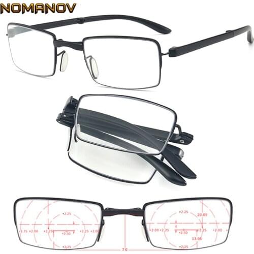 360 Ring Focus Lens Look Far and Near 360 No Blind Zone Portable HD Folding Reading Glasses +0.75 +1 +1.25 +1.5 +1.75 +2 TO +3.5