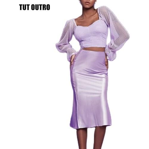 TUT OUTRO High Waist Skirts For Women