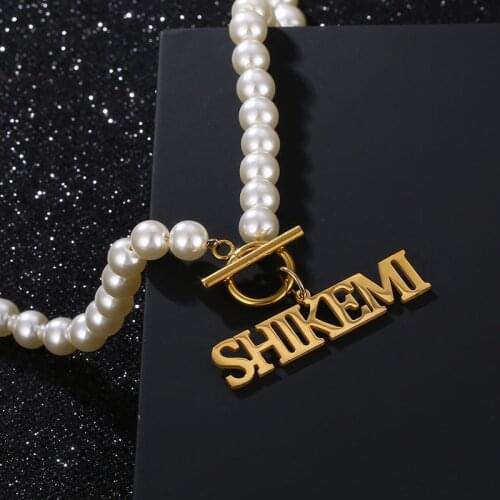 Женские ожерелья из жемчуга Wanixm China At AliExpress