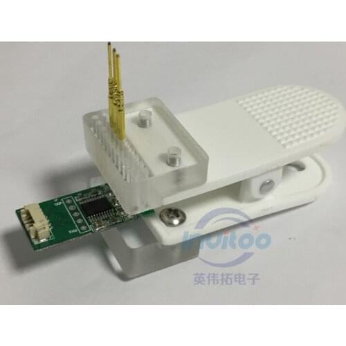 PCB test rack clamp fixture download program burning