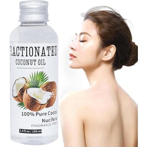 00% Natural Organic Coconut Oil Body Face Massage Best Skin Care Massage Relaxation Oil Control Body Essential Oil Help Sleep