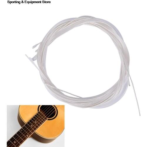 1/6Pcs 1M Guitar Strings Nylon Silver Strings For Classical Guitar 1-6 E B G D A E Guitarra Bass Accessories