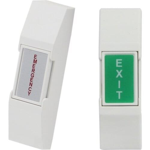 10PCS Mini Exit Button Emergency Button For Door Access Control NO NC