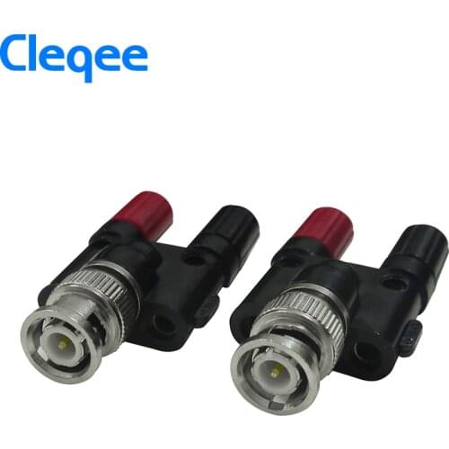 Cleqee P7009 Professional BNC to 4 mm Adapter (HT311) for Automotive Diagnostic Oscilloscope Tool