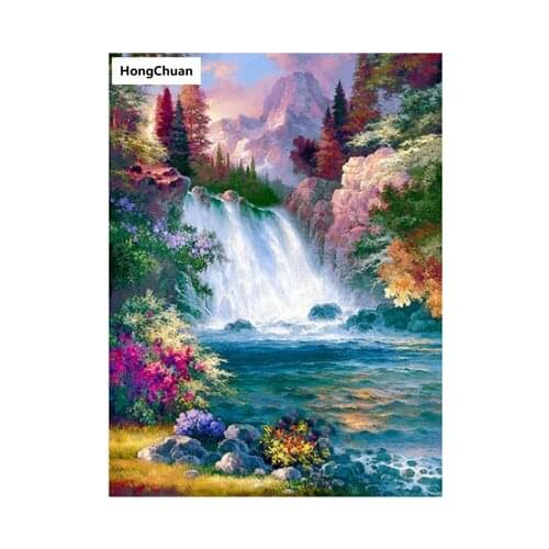 Beautiful Landscape Full Square/Round 5D DIY Diamond Painting Crafts Mosaic Embroidery Home Decoration Christmas Gift New Year