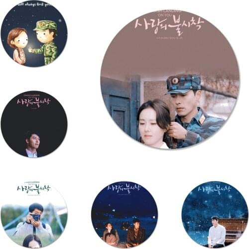 Crash landing on you Badge Brooch Pin Accessories For Clothes Backpack Decoration gift