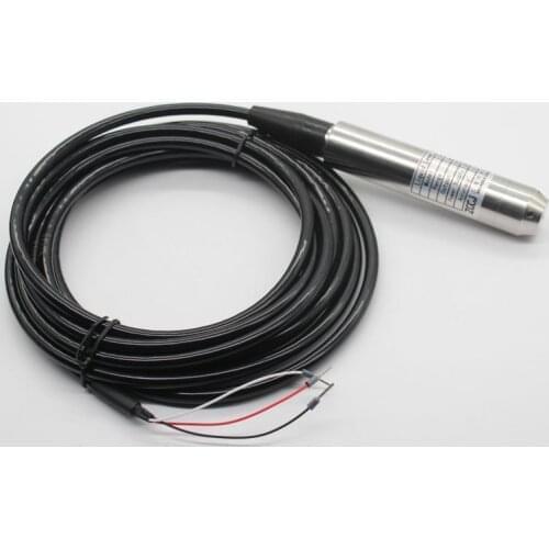 0-10V output 0-2m liuquid level sensor with 3m sensor water depth transmitter 24VDC power supply