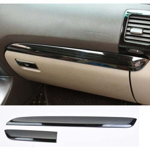 For Toyota Land Cruiser Prado 120 LHD 2003-2009 Interior Dashboard Middle Panel Center Control Glove Box Cover Sticker Trim