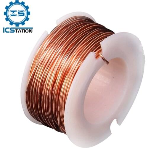 0.5mm 10M Enameled Copper Wire Magnet Wire Copper Winding Coil for Making Electromagnet Motor Model