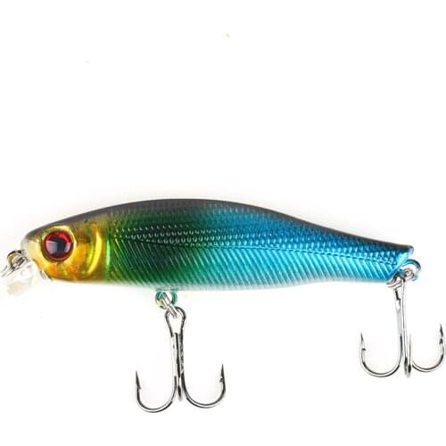 HENGJIA 8.9g 8.5cm Fishing Lure Hard Bait Carp Fishing Fresh Water Insect Bait Fake Lure Fishing Jerkbait Minnow Crankbait