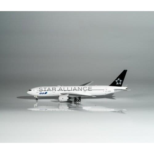 Diecast 1:400 Scale ANA Star Alliance B777 JA712A Alloy Aircraft Model Static Display Adult Collection Airplane Model Gift Toys