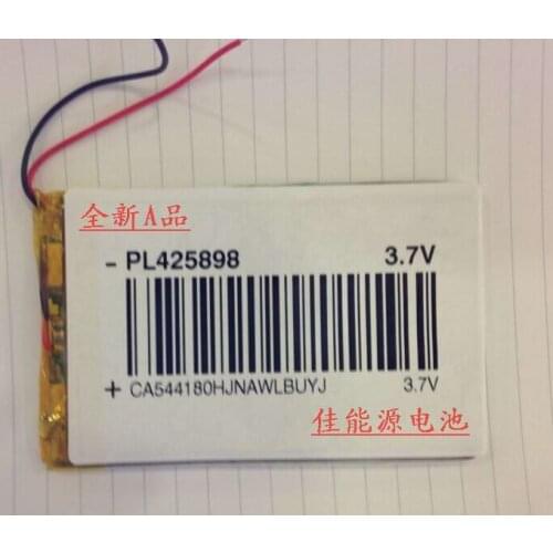 3.7V polymer lithium battery 425898 3000MAH digital products mobile power Tablet PC Rechargeable Li-ion Cell