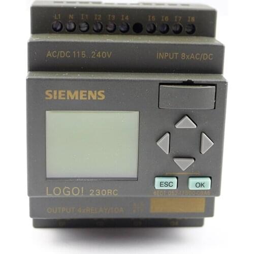 LOGO! 230RC logic module 6ed1 052-1fb00-0ba5 / upgrade 0BA6 / 1052 6ED1052-1FB00-0BA5