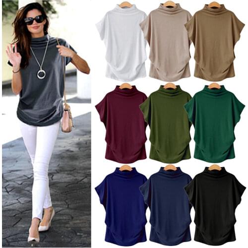 Sxhikefoot Women's Plain T-shirts