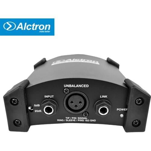 100% Original Alctron DI100 active box used for guitar recording and used in stage performance and studio room
