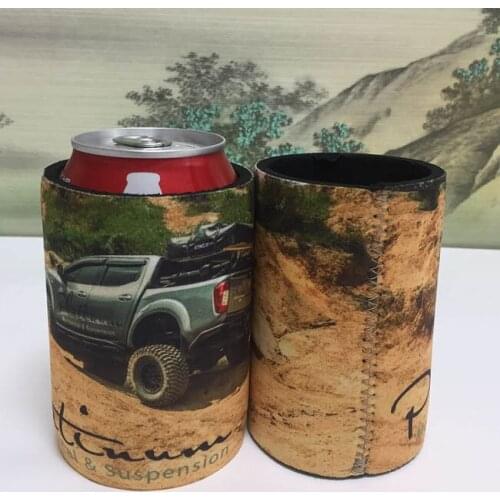 100pcs/lot Insulated Can Cooler Neoprene Holder Custom Logo Wine Cooler Bag For Wine Beer Food Cans Thermo Bolsa Termica Sleeve
