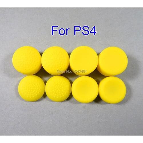 8pcs Soft Silicone Thumb Grip Stick Cap Cover Case Heightened AntiSlip Accessory For PS4 PS3 PS2 XBOX360 XBOXONE NS switch Pro