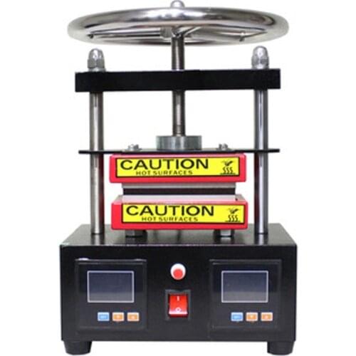 CK220 Heat Transfer Printing Machine Professional Rosin Press Hand-operated Double-sided Heating Plate 2.4" x 4.7"