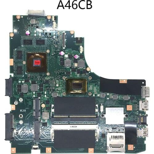 For Asus A46CB K46CM K46CB K46C motherboard K46CM REV2.0 Mainboard processor I7-3517 GeForce GT 740M with 2GB DDR3 100% working