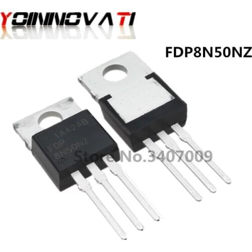 FDP8N50NZ 8N50NZ TO-220 N channel field effect transistor 500V 8A 100% new and original