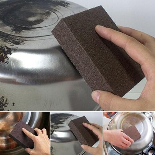 Magic Sponge Nano Eraser Rust Remover Brush Dish Pot Cleaning Emery Descaling Clean Rub For Cooktop Pot Kitchen Tools Gadgets