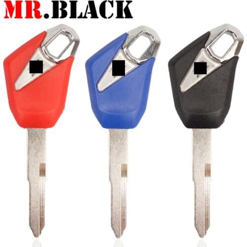 Left&Right Blank Key Uncut Blade For KAWASAKI ZX6R ZX636R ZX7 ZX9R ZX10R ZX12R ZX14R ZXR250 ZXR400 ZZR400 ZZR600 ZZR1400 ZRX1200