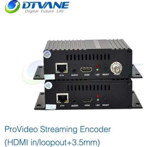 Live Streaming Video HD MI Encoder H.264 Cable TV Digital Encoder For IPTV Broadcast System