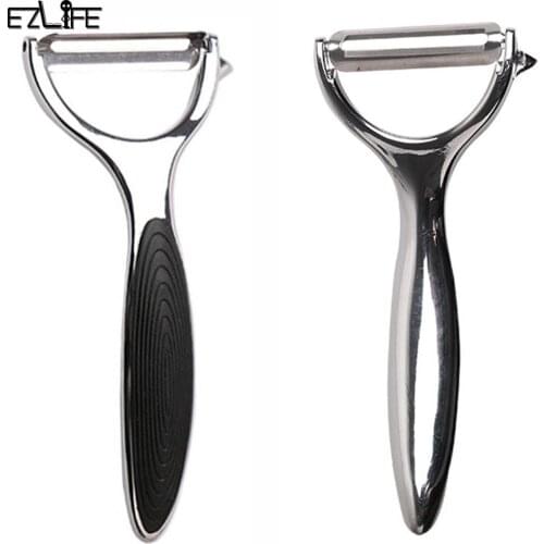 KITPIPI Multifunctional Stainless Steel Carrot Potato Fruit Peeler Peelers Zesters Slicer Vegetable Peeler Peeling Tool