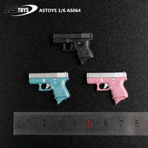 ASTOYS 1/6 Soldier AS064 Black Widow Glock G20 Model Tricolor Available Pistol Model Model Cannot Launch in stock