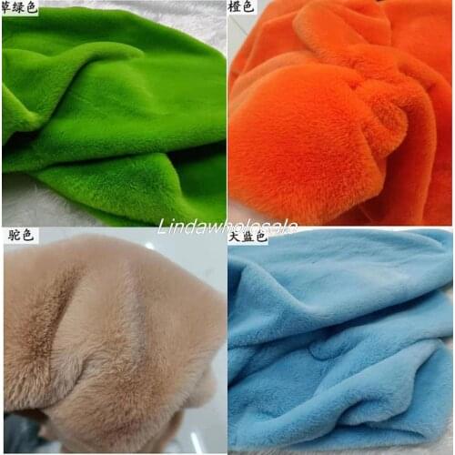 Good quality Rex Rabbit Fur Plush Fabric,felt cloth,faux fur fabric,Counter display background cloth,160cm*50cm/pcs