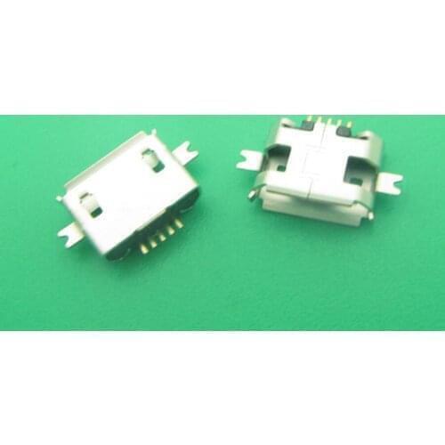 500PCS Micro USB jack Socket connector for MOTO MB525 / ZTE / OPPO / Samsung / Nokia 8600