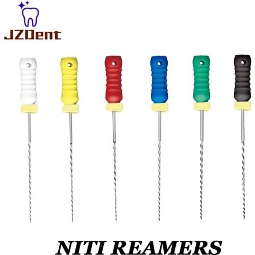 Dental Niti REAMERS 21/25mm #15-40 Niti Hand Use Files Endodontic Instruments Dentist Tools Root Canal Treatment Files