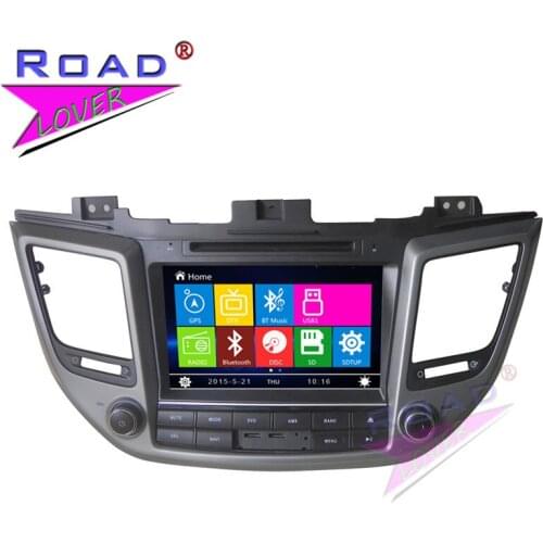 TOPNAVI Wince 6.0 Two Din 8inch Car Media Center DVD Auto Player For Hyundai Tucpon 2015- Stereo GPS Navigation Video USB BT SD